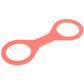 S&M Peaches 'n CreaMe Silicone Cuffs in Small
