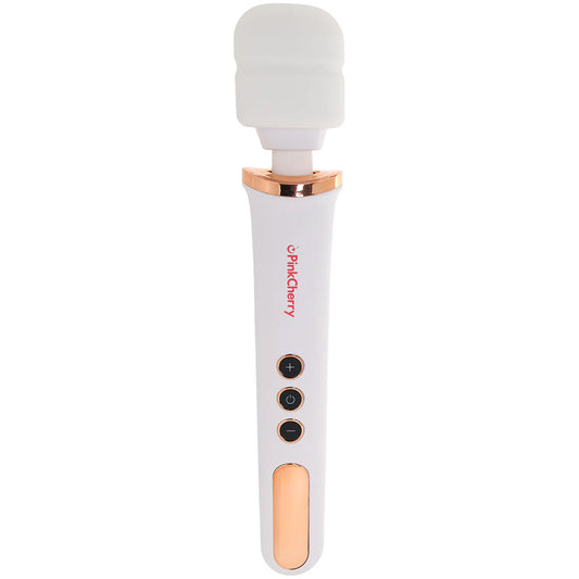 PinkCherry Rechargeable Wand in White