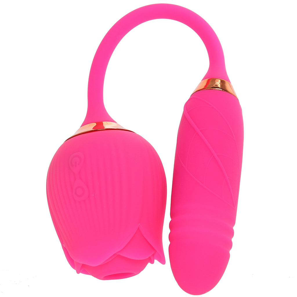 Pink Pussycat Thrusting Rose Vibe