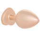 Booty Bling Gold Metal Jewelled Butt Plug in Medium