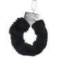 Black Furry Hand Cuffs