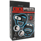 CockPower Two Piece Vibrating Cock Ring Set