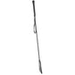 Leather Foot Riding Crop in Black