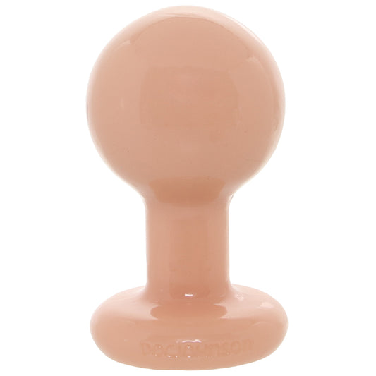 The Classic Medium Round Butt Plug in Cream