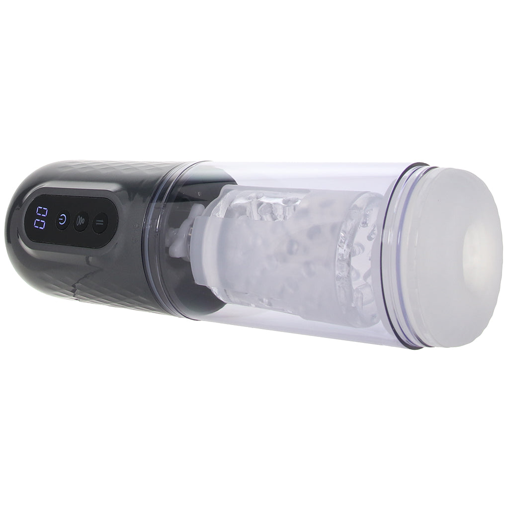 Pumped Vortex Auto Stroker in Gunmetal