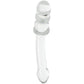 Clarity Celestial Zenith Double-Ended Glass Dildo