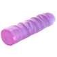 Reflective Gel 7.5 Inch Jr. Dildo in Purple