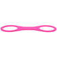 Sex & Mischief Hot Pink Silicone Cuffs in Large