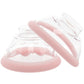 Pumped Vulva & Breast Auto Suction Set with Tongue in Rose