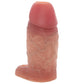 Jock Realistic Thick Silicone Enhancer in Light