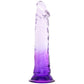 King Cock 8 Inch Dildo in Purple