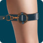 Ouch! Halo Thigh Cuffs in Green