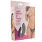 Black Lace Bikini & Remote Panty Vibe XL