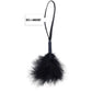 S&M Peaches 'n CreaMe Wrist Feather Ticker in Black
