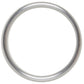 Rock Solid The Brushed Alloy Cock Ring in Large