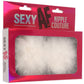 Nipple Couture White Marabou Covers