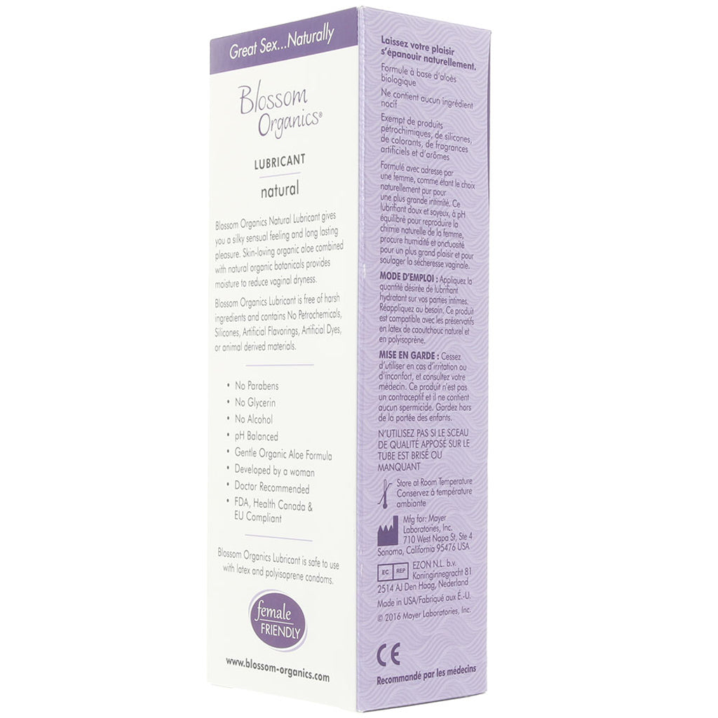 Blossom Organic Natural Lube in 2.5oz/75ml PinkCherry Canada Blossom Organic Natural Lube in 2.5oz/75ml PinkCherry Canada