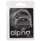 Alpha Ring Liquid Silicone Snug Tugger in Black