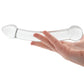Clarity Celestial Purity Double-Ended Glass Dildo