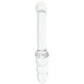Clarity Celestial Zenith Double-Ended Glass Dildo
