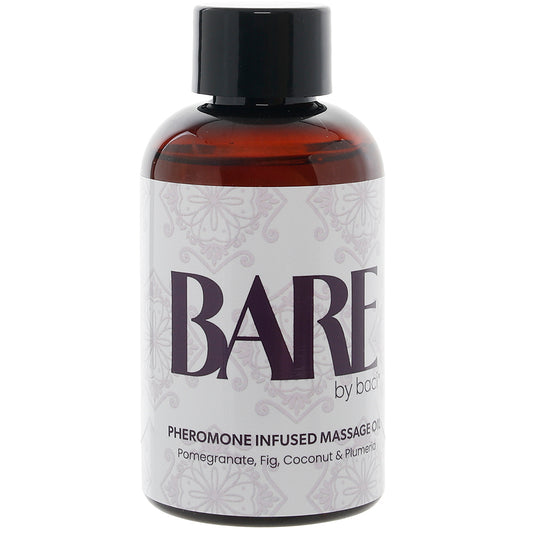 Bare Massage Oil 4.2oz in Pomegranate