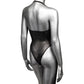 Radiance Deep V Black Body Suit XL