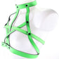 Ouch! Glow In The Dark Bra Harness /XL