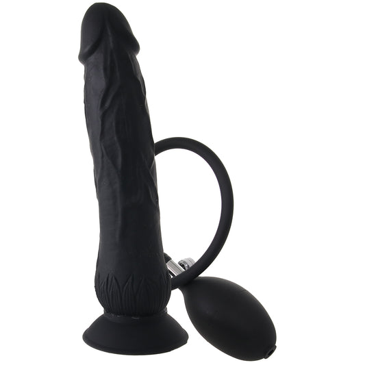 Size Up 7.5 Inch Silicone Inflatable Dildo