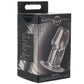 Master Series Dicked Hollow Anal Plug in Small