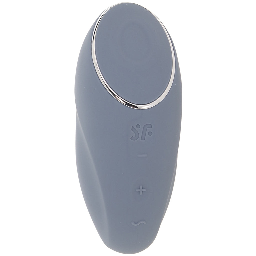 Satisfyer Tap & Climax 1 Tapping Vibe in Grey