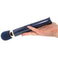 Le Wand Petite Vibrating Wand Massager in Navy