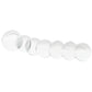 Clarity Celestial Orb Beaded Glass Dildo