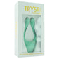 Tryst V2. Multi-Erogenous Silicone Vibe in Mint