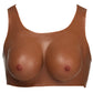 Master Series Perky Pair D-Cup Silicone Breasts in Dark