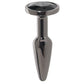 Rear Assets 2 Piece Butt Plug Kit in Gunmetal