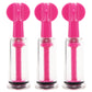 Size Matters MAXtwist Clit & Nipple Sucker Set in Pink