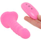 Colours 5 Inch Ribbed Remote Vibe in Pink