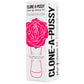 Clone-A-Pussy Plus Masturbator Sleeve Kit in Hot Pink