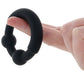 Axel Liquid Silicone Reinforced Super Stretch C-Ring in Bla