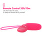 PinkCherry Remote Control Bullet Vibe in Pink