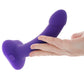 b-Vibe Vibrating Curved Strap-On Set