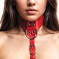 Master Series Vixen Chest Harness in Red