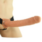 Fetish Fantasy 11 Inch Hollow Strap-On in Light