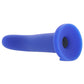 WhipSmart Curved 5.5 Inch Remote Vibe in Blue