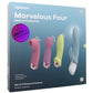 Satisfyer Marvelous Four Air Pulse + Vibe Set in Assorted