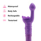 Rechargeable Butterfly Kiss Vibe in Purple