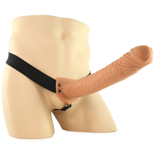 Fetish Fantasy 11 Inch Hollow Strap-On in Light