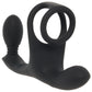 Triple Rush Vibrating Cock Ring & Anal Plug