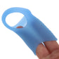 Basic Essentials Stimulation Enhancer Sleeve in Blue