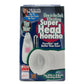 Vibrating Glow Super Head Honcho in White